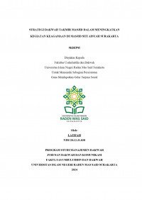 Strategi Dakwah Takmir Masjid dalam Meningkatkan Kegiatan Keagamaan di Masjid Siti Aisyah Surakarta