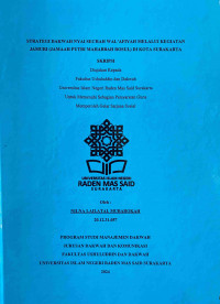Strategi Dakwah Nyai Sechah Wal ‘Afiyah Melalui Kegiatan JAMURI (Jamaah Putri Mahabbah Rosul Putri) Di Kota Surakarta