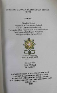 Strategi Dakwah Bil Qalam Gus Ahmad Rifai