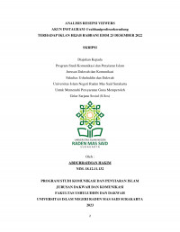 Analisis Resepsi Viewers Akun Instagram @rabbaniprofesorkerudung terhadap Iklan Hijab Rabbani Edisi 25 Desember 2022