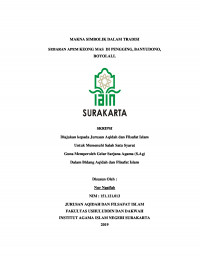 Makna Simbolik dalam Tradisi Sebaran Apem Keong Mas di Pengging, Banyudono, Boyolali