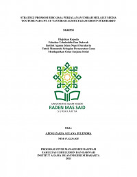 Strategi Promosi Biro Jasa Perjalanan Umrah Melalui Media YouTube Pada PT At Tayyibah Al Multazam Group Sukoharjo