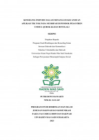 KONSELING INDIVIDU DALAM MENANGANI KECANDUAN APLIKASI TIK TOK PADA MUSRIFAH DI PONDOK PESANTREN UMMUL QUROK KLEGO BOYOLALI