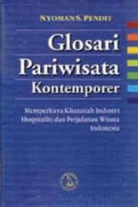 GLOSARI PARIWISATA KONTEMPORER