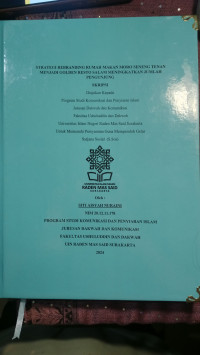 Strategi Rebranding Rumah Makan Moro Seneng Tenan Menjadi Golden Resto Dalam Meningkatkan Jumlah Pengunjung
