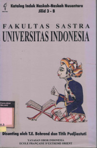 Katalog Induk Naskah-naskah Nusantara Jilid 3-B
