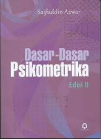 Dasar-Dasar Psikometrika
