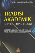 Tradisi Akademik di Perguruan Tinggi