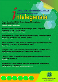 Dampak Fomo Terhadap Kinerja Penyusunan Skripsi Pada Mahasiswa Bimbingan Dan Konseling Islam