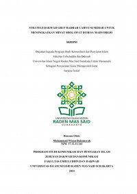 Strategi Dakwah Grup Hadrah Cahyo Sumebar Untuk Meningkatkan Minat Sholawat Di Desa Madyorejo