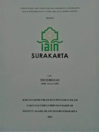 CYBER PUBLIC RELATIONS HUMAS POLRESTA SURAKARTA DALAM MEMBANGUN CITRA MELALUI MEDIA SOSIAL