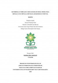 Keterbukaan Diri (Self Disclosure) Di Sosial Media pada Remaja yang Mengalami Masalah Kesehatan Mental