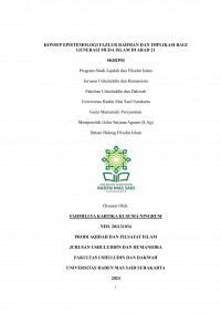 Konsep Epistemologi Pengetahuan Fazlur Rahman dan Implikasi Bagi Generasi Muda Islam Abad 21