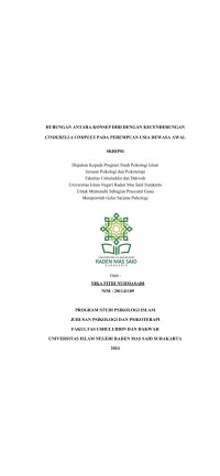 Hubungan antara Konsep Diri dengan Kecenderungan Cinderella complex pada Perempuan Usia Dewasa Awal