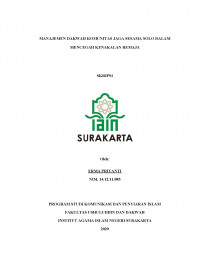 Manajemen Dakwah Komunitas Jaga Sesama Solo Dalam Mencegah Kenakalan Remaja