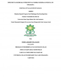 IMPLEMENTASI KEBIJAKAN PERLINDUNGAN KORBAN KEKERASAN SEKSUAL DI SURAKARTA (STI KASUS DI YAYASAN KAKAK SURAKARTA)