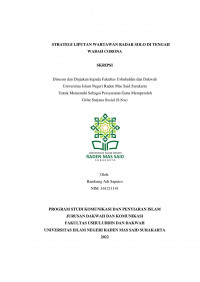 STRATEGI LIPUTAN WARTAWAN RADAR SOLO DI TENGAH WABAH CORONA