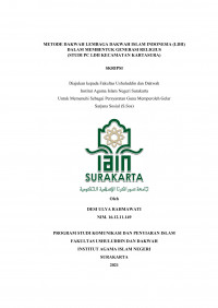 Metode Dakwah LDII Dalam Membentuk Generasi Religius (Studi PC LDII Kec. Kartasura)