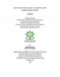 Self Healing Pada Anak Yang Mengalami  Korban Broken Home