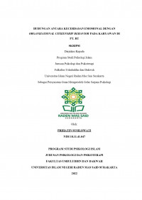 Hubungan antara Kecerdasan Emosional dengan Organizational Citizenship Behavior pada Karyawan di PT.RT