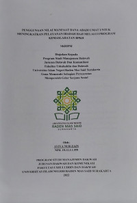 PENGGUNAAN NILAI MANFAAT DANA ABADI UMAT UNTUK MENINGKATKAN PELAYANAN IBADAH HAJI MELALUI PROGRAM KEMASLAHATAN BPKH