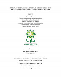 Penerimaan Diri Mahasiswa Bimbingan Konseling Islam Dari Keluarga Broken Home Di UIN Raden Mas Said Surakarta