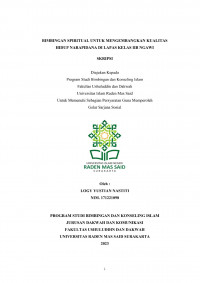 Bimbingan Spiritual Untuk Meningkatkan Kualitas Hidup Narapidana Kelas IIB Ngawi