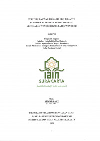 STRATEGI DAKWAH BRIGADIR EKO JULIANTO DI PONDOK PESANTREN SANTRI MANJUNG KECAMATAN WONOGIRI KABUPATEN WONOGIRI