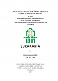 STRATEGI MEDIA RELATION SYARIAH HOTEL SOLO DALAM MEMPERTAHANKAN BRAND AWARENESS