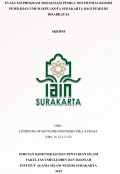 Evaluasi Program Sosialisasi Pemilu 2019 HUPMAS Komisi Pemilihan Umum (KPU) Kota Surakarta bagi Pemilih Disabilitas