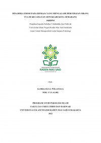 DINAMIKA EMOSI PADA REMAJA YANG MENGALAMI PERCERAIAN ORANG TUA DI KECAMATAN GENUKSARI KOTA SEMARANG