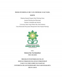 PROSES PENERIMAAN IBU YANG MEMILIKI ANAK WARIA