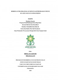 Bimbingan Pranikah Dalam Mencegah Pernikahan Dini Di Kua Kecamatan Gondangrejo