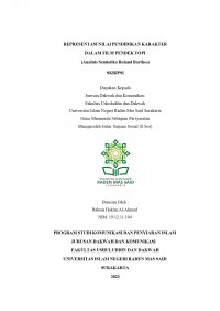 Representasi Nilai Pendidikan Karakter Dalam Film Pendek Topi (Analisis Semiotika Roland Barthes)