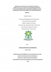 Hubungan Antara Self Awareness Dengan Perilaku Social Loafing Dalam Mengerjakan Tugas Kelompok Pada Mahasiswa Bimbingan Dan Konseling Islam Uin Raden Mas Said Surakarta