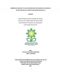 Bimbingan Orang tua Dalam Mengatasi Masalah Kenakalan Remaja Di Desa Baratan Jeron Nogosari Boyolali