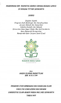 Penerimaan Diri Penyintas Odapus (Orang Dengan Lupus) di Yayasan Tittari Surakarta