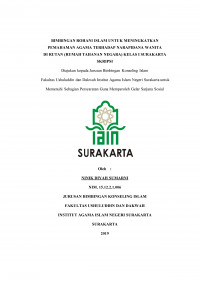 Bimbingan Rohani Islam untuk Meningkatkan Pemahaman Agama terhadap Narapidana Wanita di Rutan (Rumah Tahanan Negara) Kelas I Surakarta