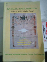 Katalog Naskah Buton