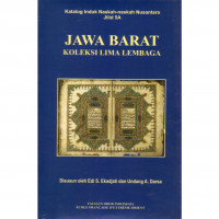 Katalog Induk Naskah-naskah Nusantara Jilid 5-A